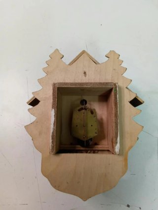 Reloj de cuco de juguete decorativo