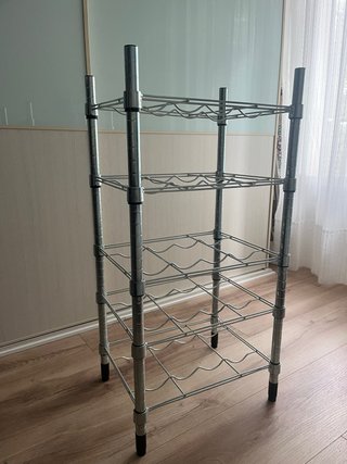 Botellero Metálico Ikea Omar 5 estantes