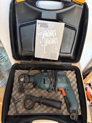 Taladro Percutor Black&Decker KD351RE 550W
