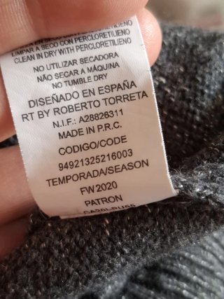Jersey Roberto Torreta jaspeado gris