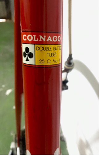 Bicicleta Colnago T. Grande 60cm Roja