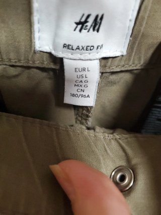 Pantalón Hombre Verde Oliva