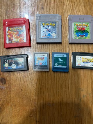 Lote Juegos Game Boy y DS Pokémon NON SEPARABILI
