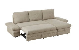 Sofá Cama Chaiselongue Beige