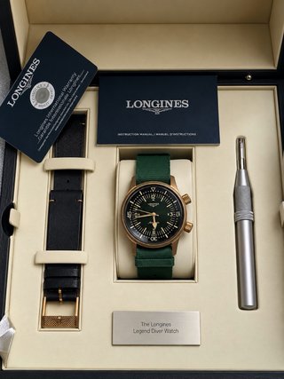 Reloj Longines Legend Diver Bronze