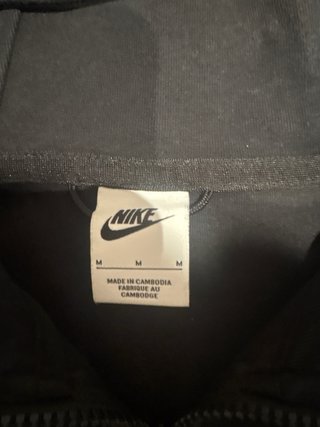 Sudadera Nike Tech Fleece Negra