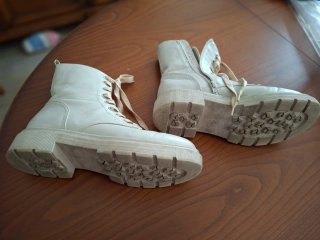 Botines Catwalk Beige