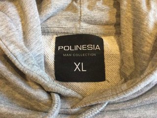 Sudadera con capucha gris Talla XL
