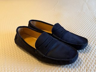 Mocasines Mango Hombre Azul Talla 43