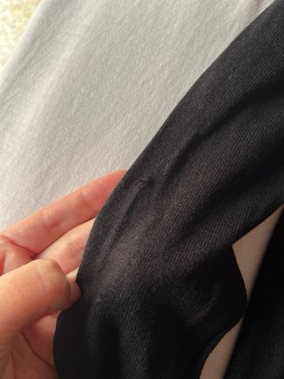 Cárdigan largo Tricot by Mona negro T.M
