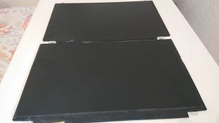 Lote 2 Pantallas Portátil Negras