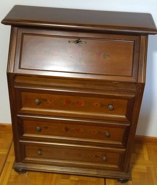 Buró Cajonera Clásica de Madera