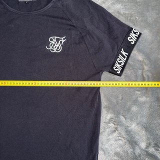 Camiseta SikSilk Negra Talla L