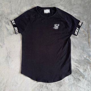 Camiseta SikSilk Negra Talla L