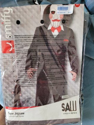 Disfraz Saw Jigsaw Talla Única