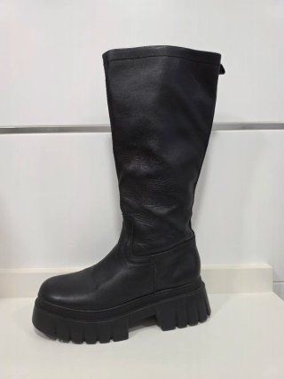Botas Altas de Piel Negras