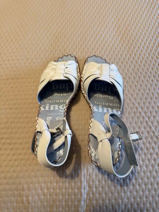 Sandalias Working Shoes blancas mujer T40