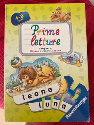 Pack 2 juegos + 2 libros educativos en italiano