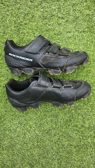 Zapatillas de Ciclismo de Montaña Negras