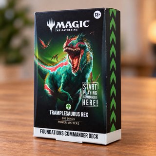 Magic The Gathering Tramplesaurus Rex Commander