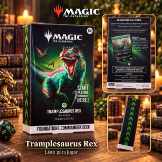 Magic The Gathering Tramplesaurus Rex Commander
