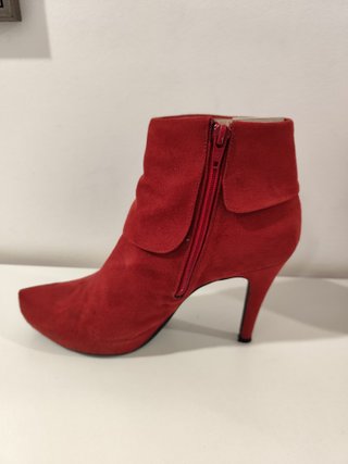 Botines Ángel Alarcón Rojos Talla 39