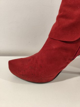 Botines Ángel Alarcón Rojos Talla 39