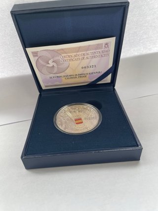 Moneda Plata 10 Euros Equipo Olímpico Español.2016