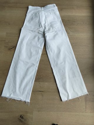 Pantalón blanco MANGO Teens Talla L