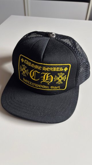 Gorra Chrome Hearts Negra , nueva a estrenar.