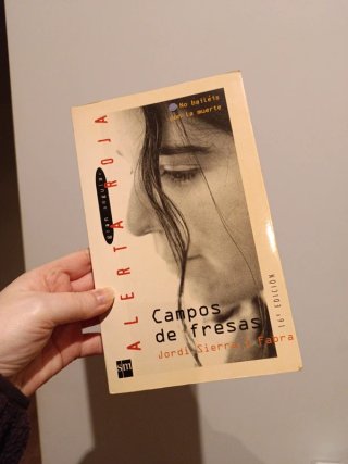 Libro Campos de Fresas, Jordi Sierra i Fabra