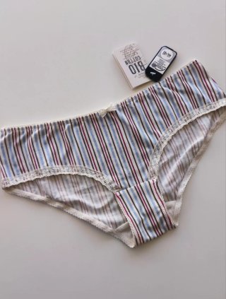 Braguitas rayas algodón BIO talla XXL