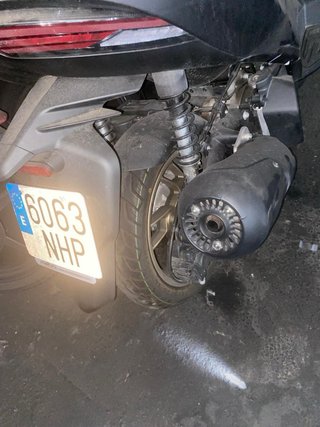 Moto zontes siniestrada despiece con documentación