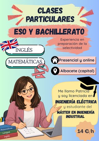 Clases particulares de inglés y matemática