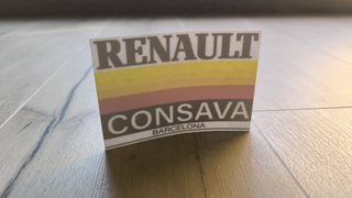 Adhesivo Renault Consava Barcelona