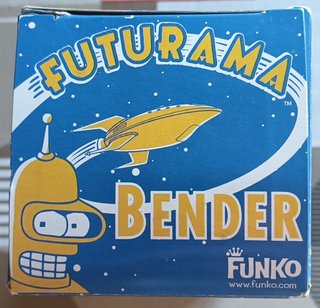 Figura Funko Bender Futurama Wacky Wobbler