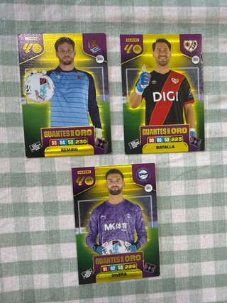 Cromos Guantes de Oro Adrenalyn 25-26