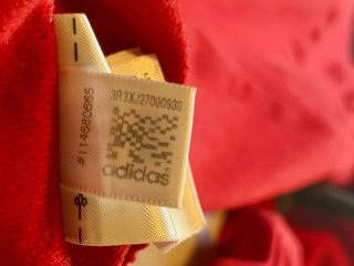Chaqueta Adidas CS Chênois CSC 1907 Roja Talla M