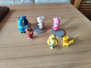 Figuras Animal Crossing Set + picacho