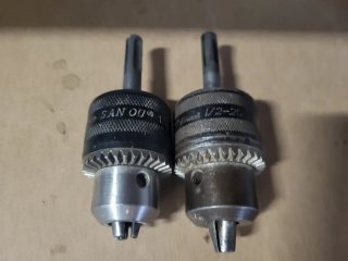3 Cabezales de Taladro (Portabrocas)