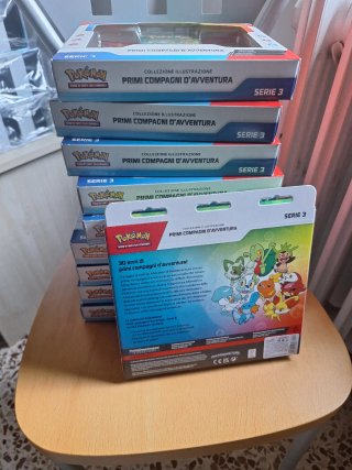 10 Set Pokémon Primi Compagni d'Avventura Serie 3