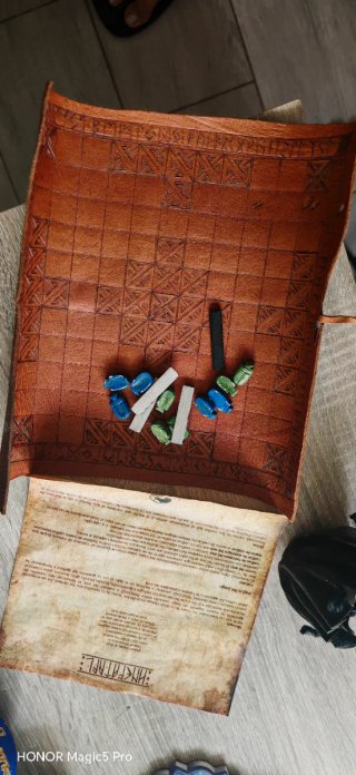 Gioco da Tavolo Vikingo Hnefatafl Artigianale