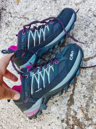 Scarpe trekking CMP Waterproof nere/rosa
