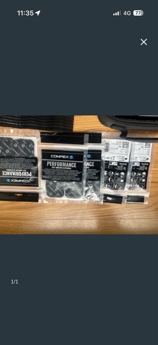 Compex Performance Electrodos Adhesivos