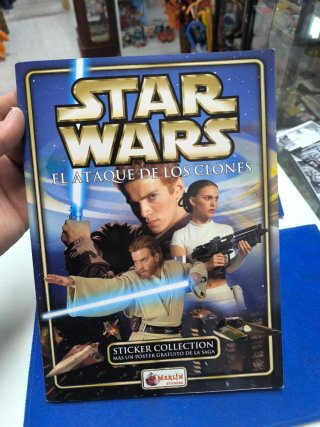Álbum de Cromos Star Wars: El Ataque de los Clones