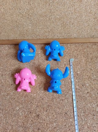 Conjunto 4 Figuras Stitch