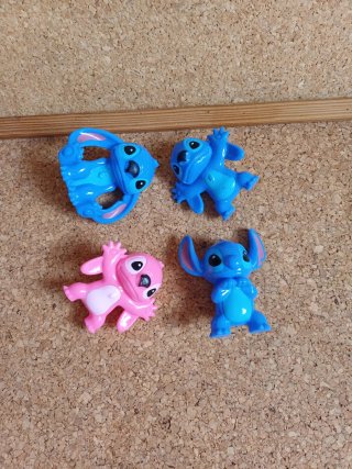 Conjunto 4 Figuras Stitch