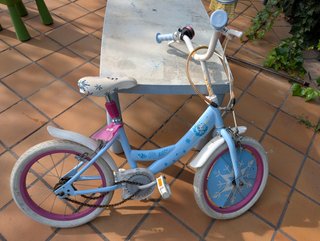Bicicleta Infantil Frozen