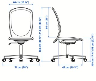 Silla de escritorio IKEA FLINTAN