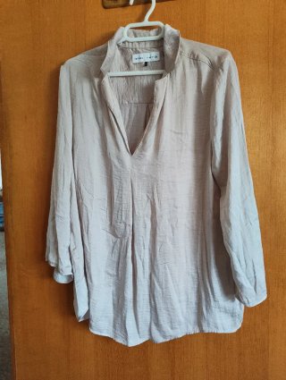 Blusa Color Champagne Lefties Talla M